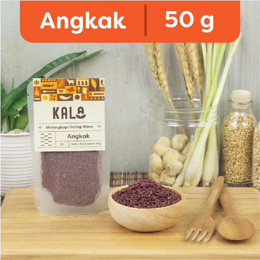 

Angkak 50 gram Angkak Beras merah Bumbu bubuk murni