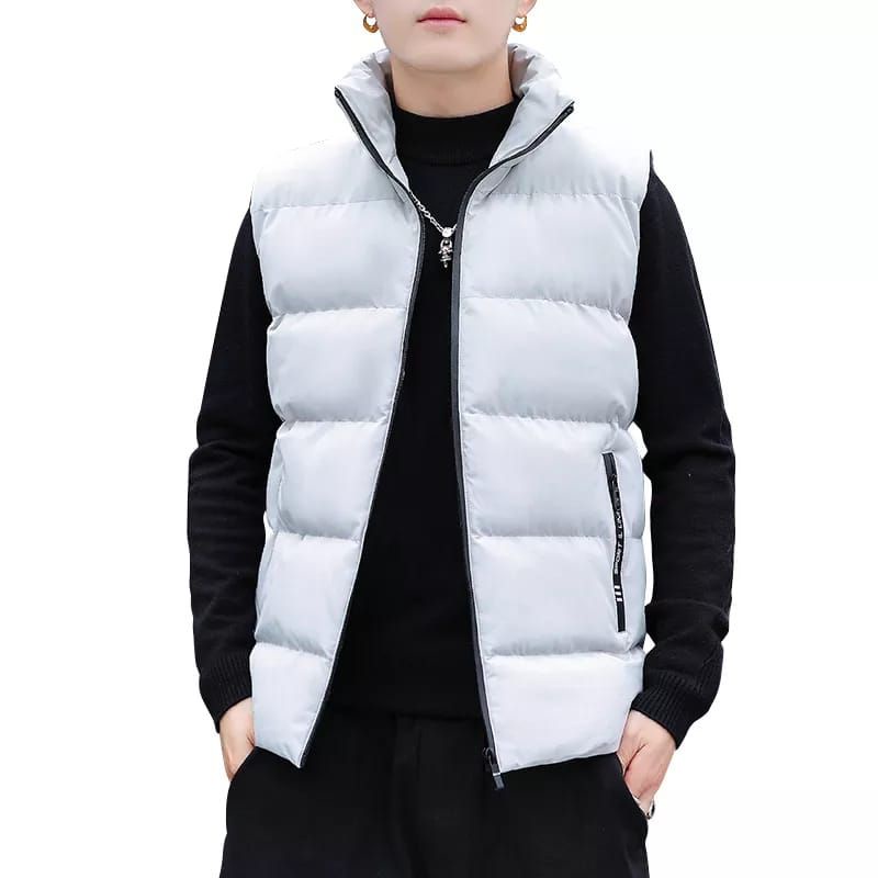 Rompi pria/Jaket rompi pria/Vest pria/Rompi pria korea/Jaket rompi pria keren/Jaket rompi pria anti dingin