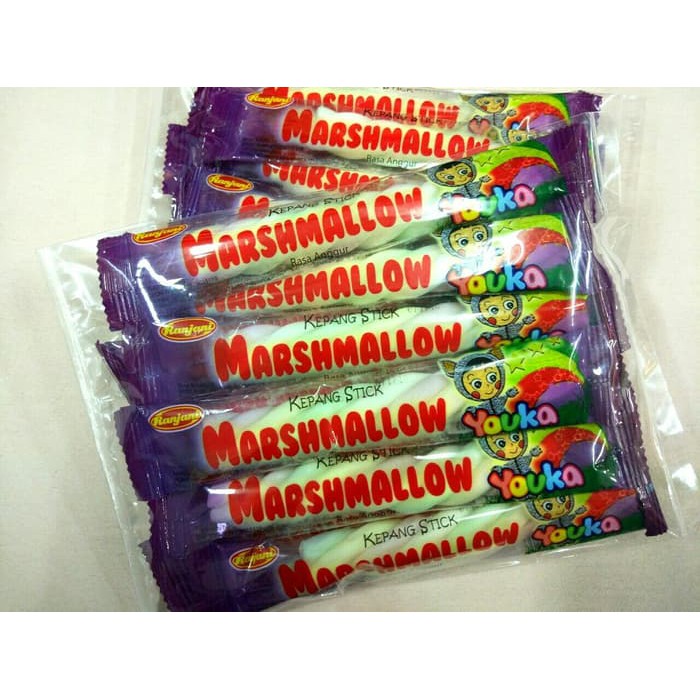 

Permen Marshmallow Kepang Anggur HHR1542