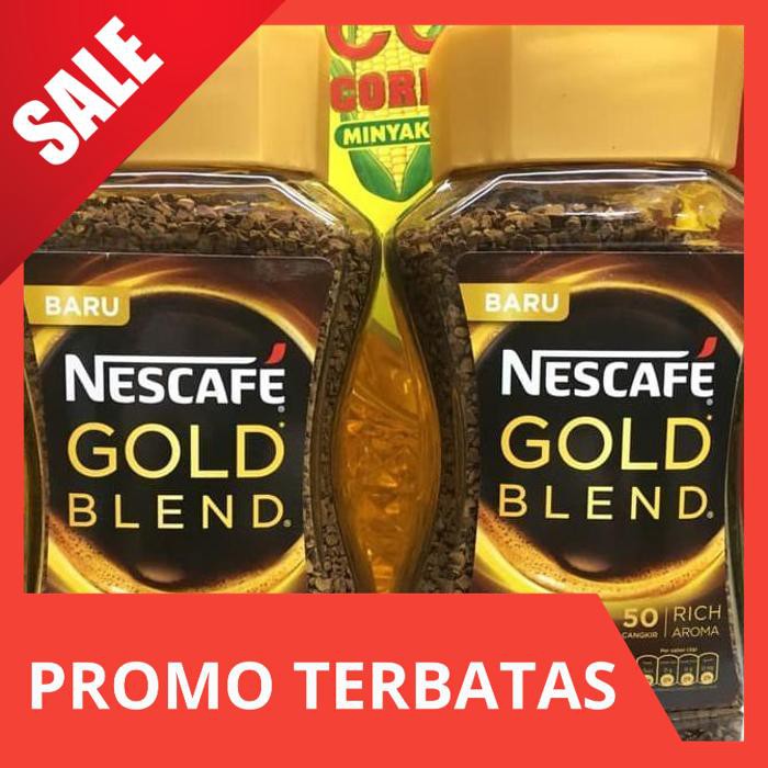 

GRATIS ONGKIR Nescafe Gold Blend Decaf 100g 100 g / Es Kopi Susu, Dalgona Coffee - GOLD BLEND AR095