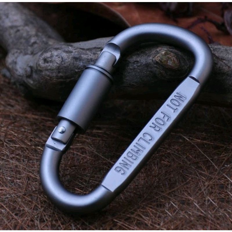 Carabiner Aksesoris Aluminium / Gantungan Tas