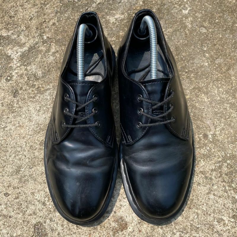 dr martens 1461 mono black