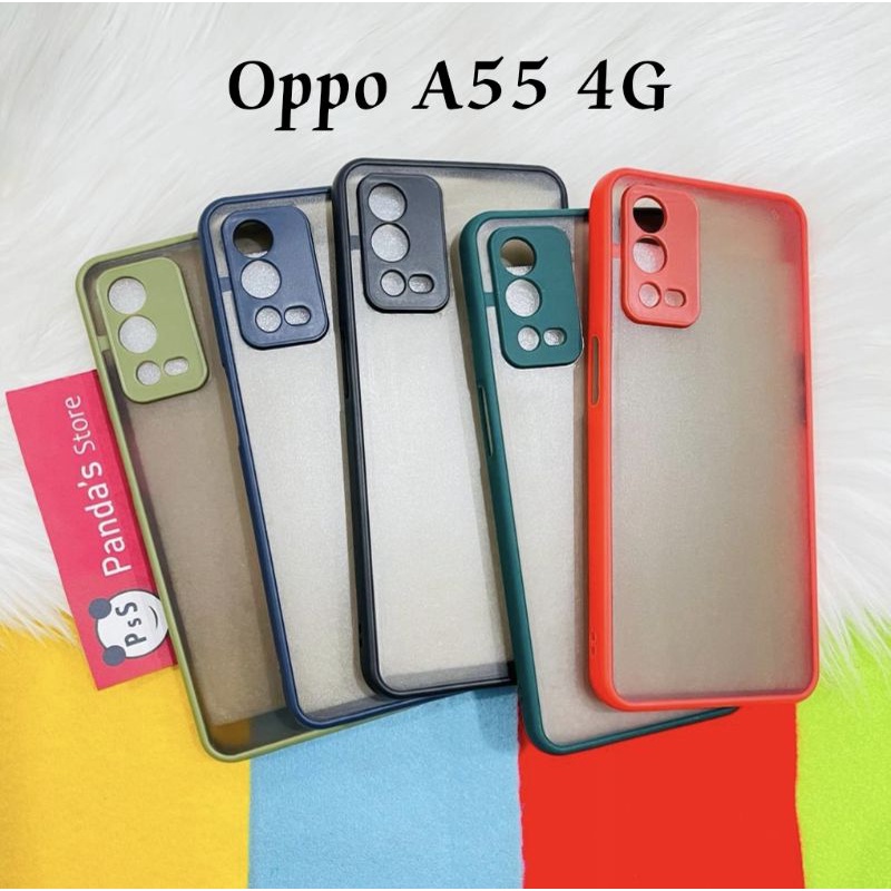 Case Oppo A55 4G New My choice Original + Ring Kamera / Pelindung Kamera (PsS)