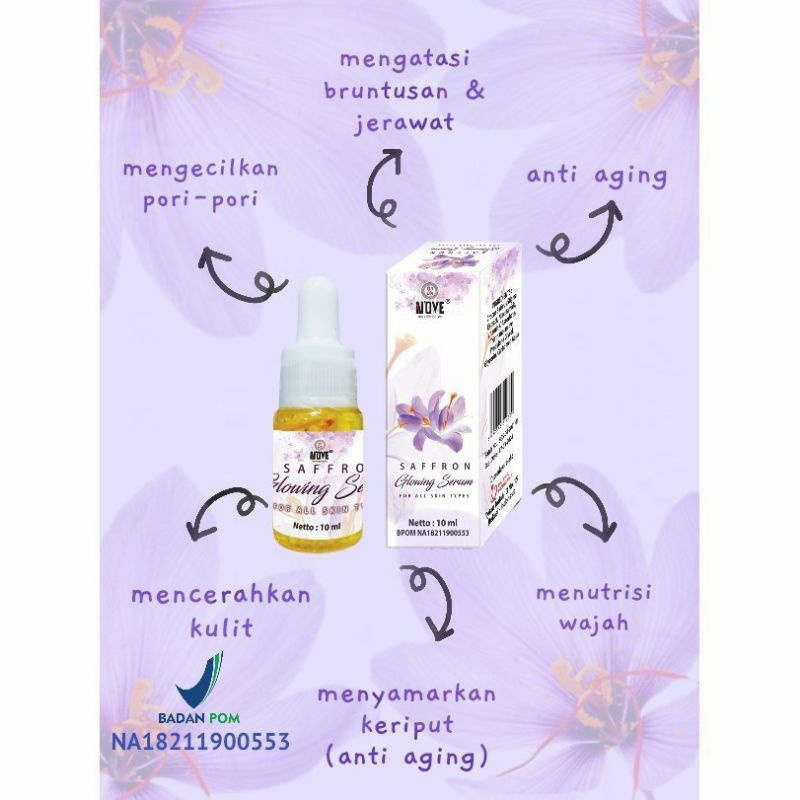 NOVE SERUM GLOWING SAFFRON BPOM