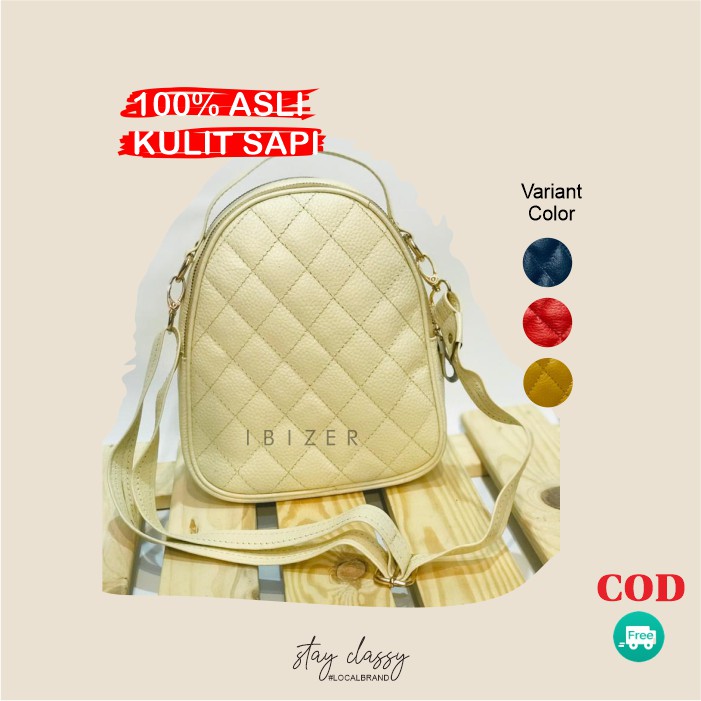 Tas Wanita Selempang Tas Slempang KULIT ASLI PAPIRUT Tas Cewek HC14