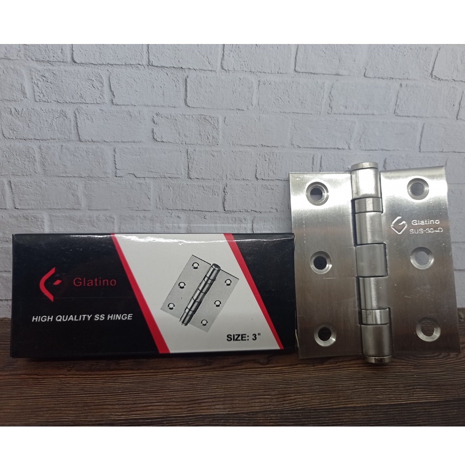 Engsel Glatino 3" Sus304