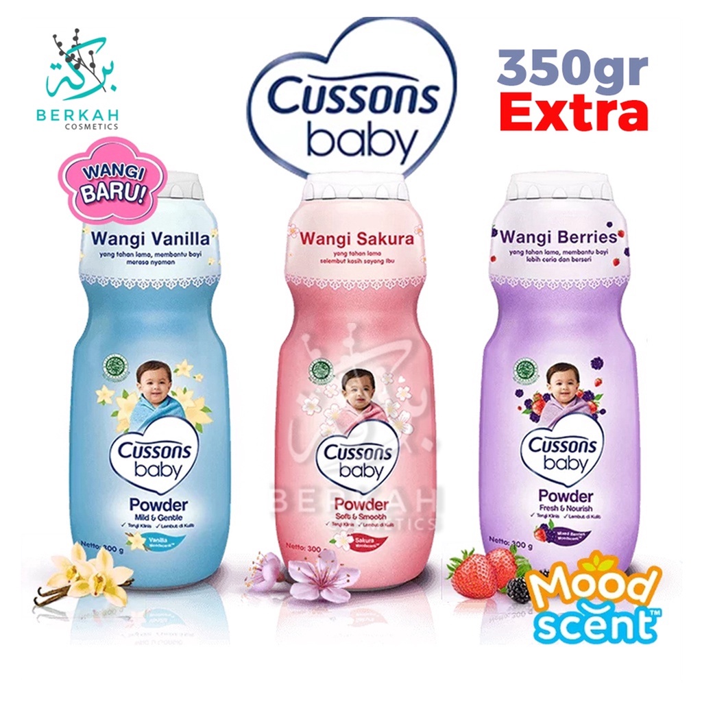 Cussons Baby Powder 350gr [Extra]