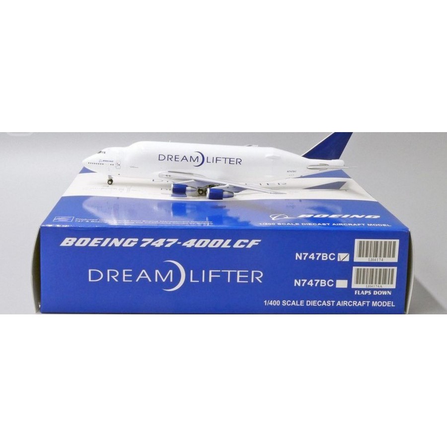 Boeing 747-400LCF Dreamlifter N747BC JC Wings 1:400