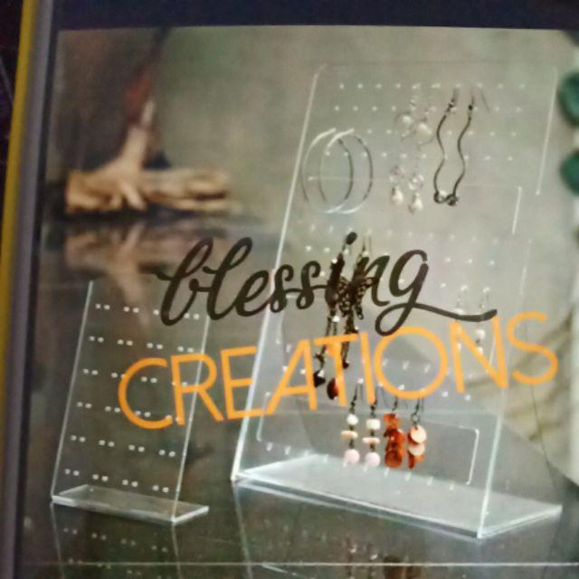 Acrylic/akrilik Rak Pajangan Anting Earings Termurah Terbaik