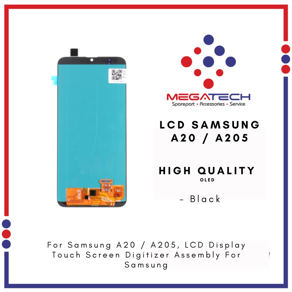 LCD Samsung A20 / A205 Fullset Touchscreen