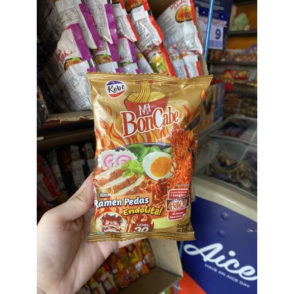 MI BONCABE Ramen Pedas 65gram