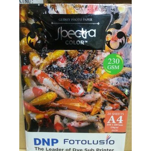 

IREADY STOCKl Glossy Photo Paper A4 230gsm Spectra