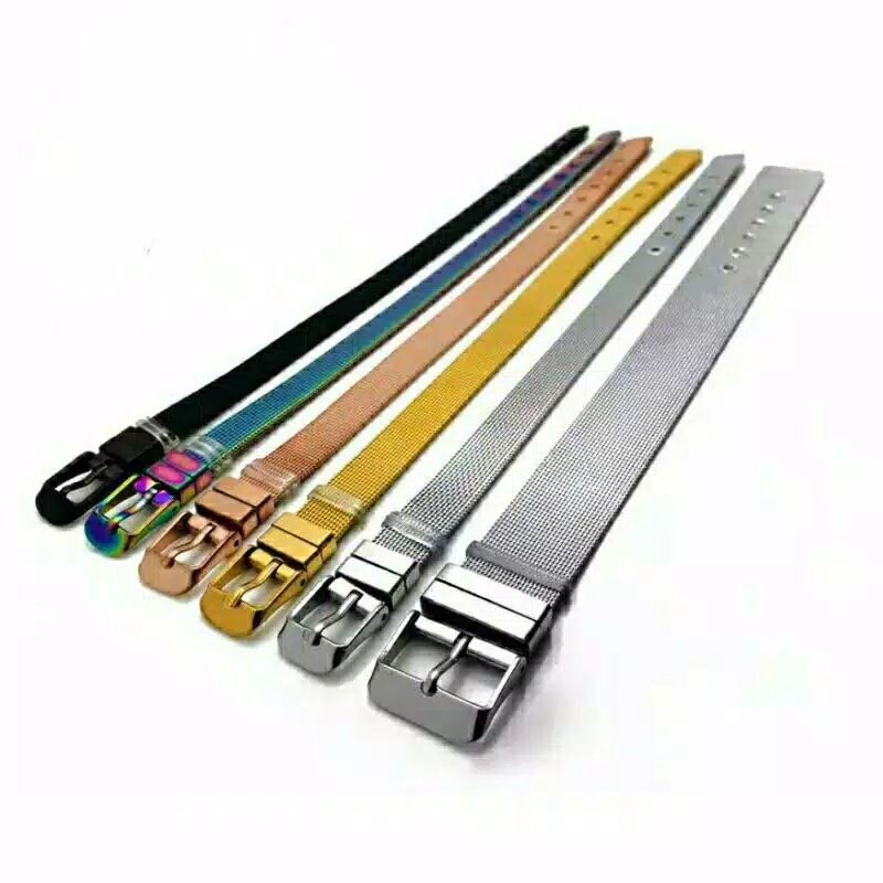 Fifi Fashion Gelang Gesper Titanium Waterproof Stainless Premium Quality