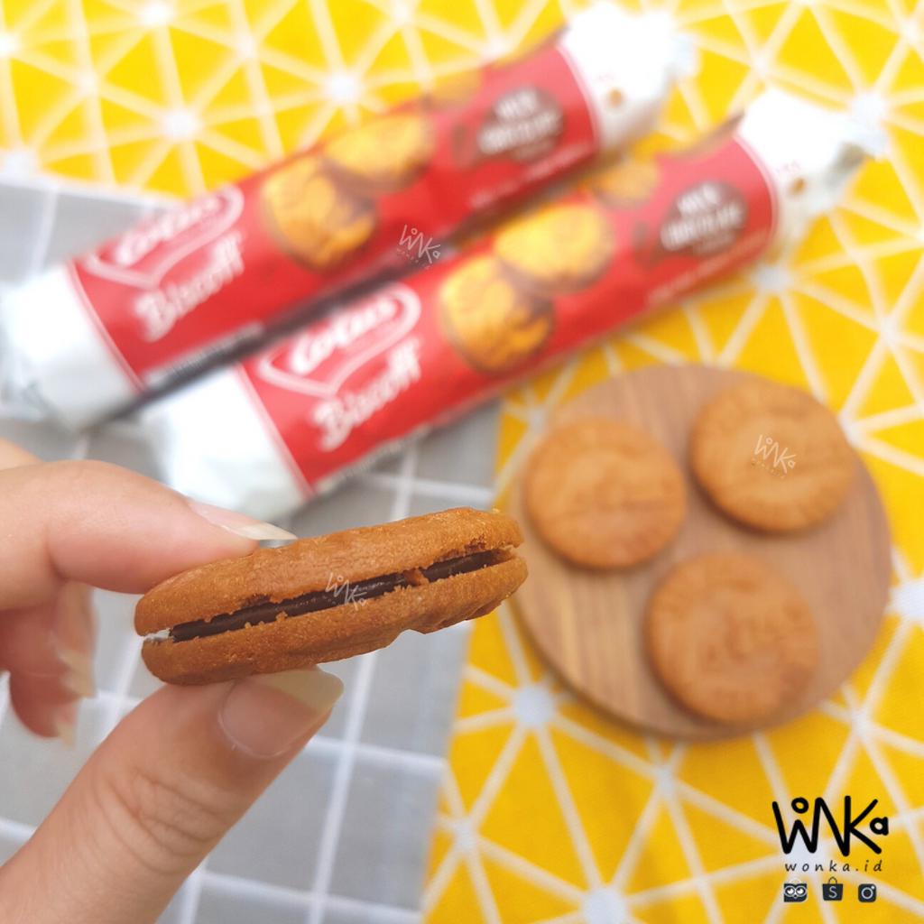 Lotus Biscoff Biscuit Sandwich Roll 150 gr - Lotus Biscuit Cookies