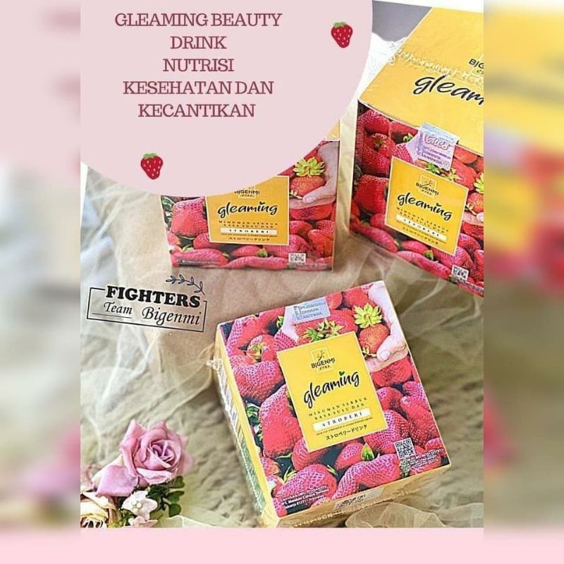 GLEAMING WHITENING STRONG CEPAT PUTIH TANPA SUNTIK PEMUTIH