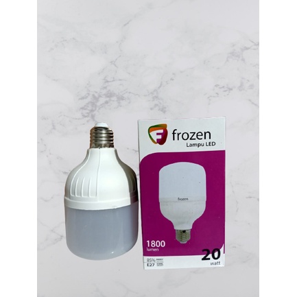 Lampu Bohlam LED 20watt Frozen Lampu Capsule LED 20w Putih