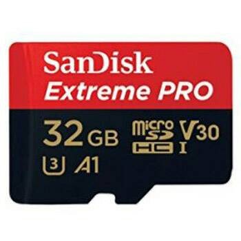 Sandisk 32 GB Extreme Pro 100 mb/s Micro;SDHC Card A1 V30 UHS-1