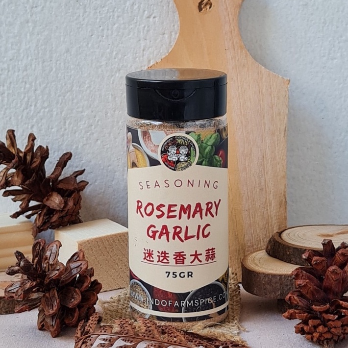 

[INDOFAS] Rosemary Garlic/Mixture/Bumbu Rempah/Bumbu Organik/Bumbu Dapur/ Bumbu Premium (75gr)