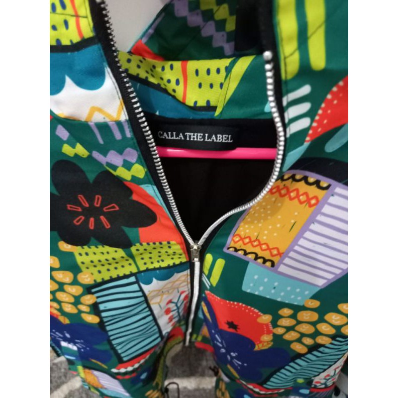 ❎SOLD❎dara teal long jacket calla the label callathelabel second preloved