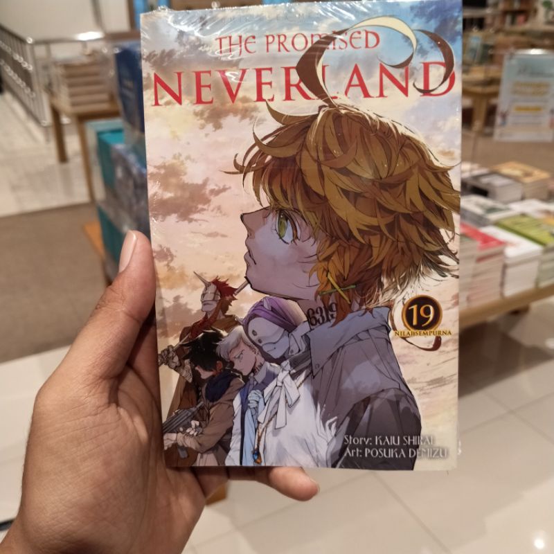 KOMIK BAHASA INDONESIA ORIGINAL THE PROMISED NEVERLAND VOL 19