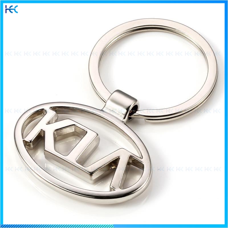 Gantungan Kunci Mobil Logo Yueda KIA Bahan Stainless Steel Metal