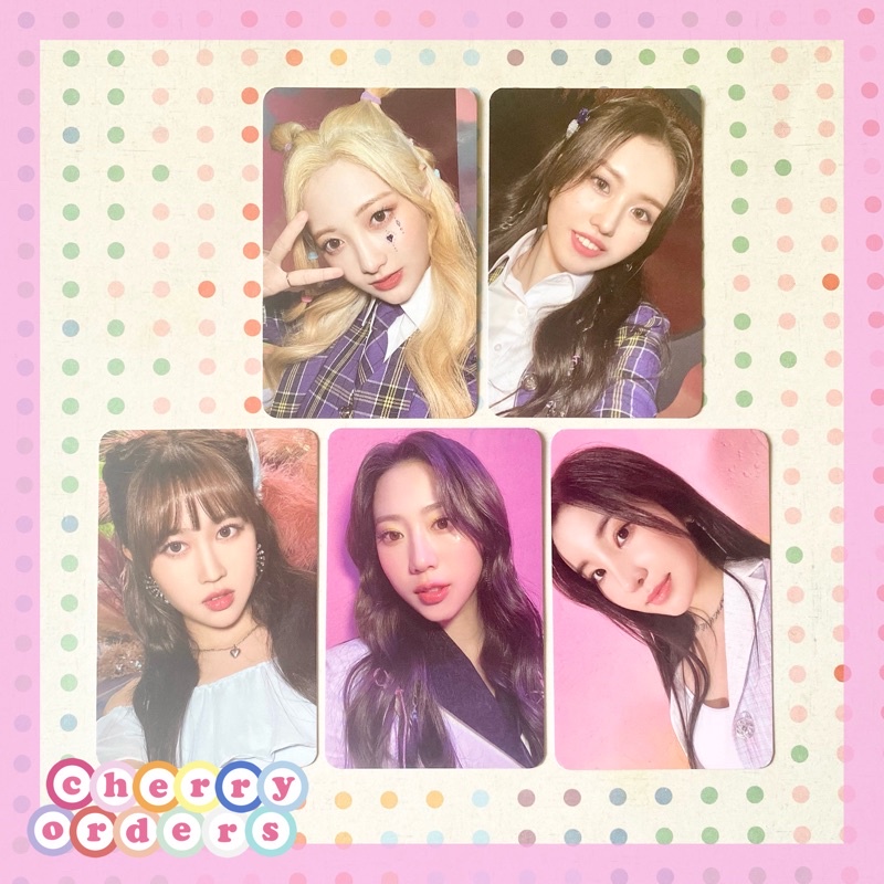 ILY:1 Photocard Benefit MAKESTAR : Love in Bloom Hana Rona Elva Ara Nayu