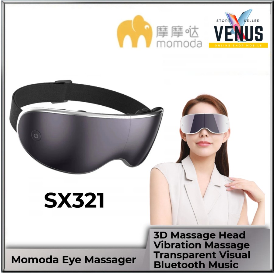 Momoda SX321 Foldable Visual Eye Massage Instrument 3D Head Vibration