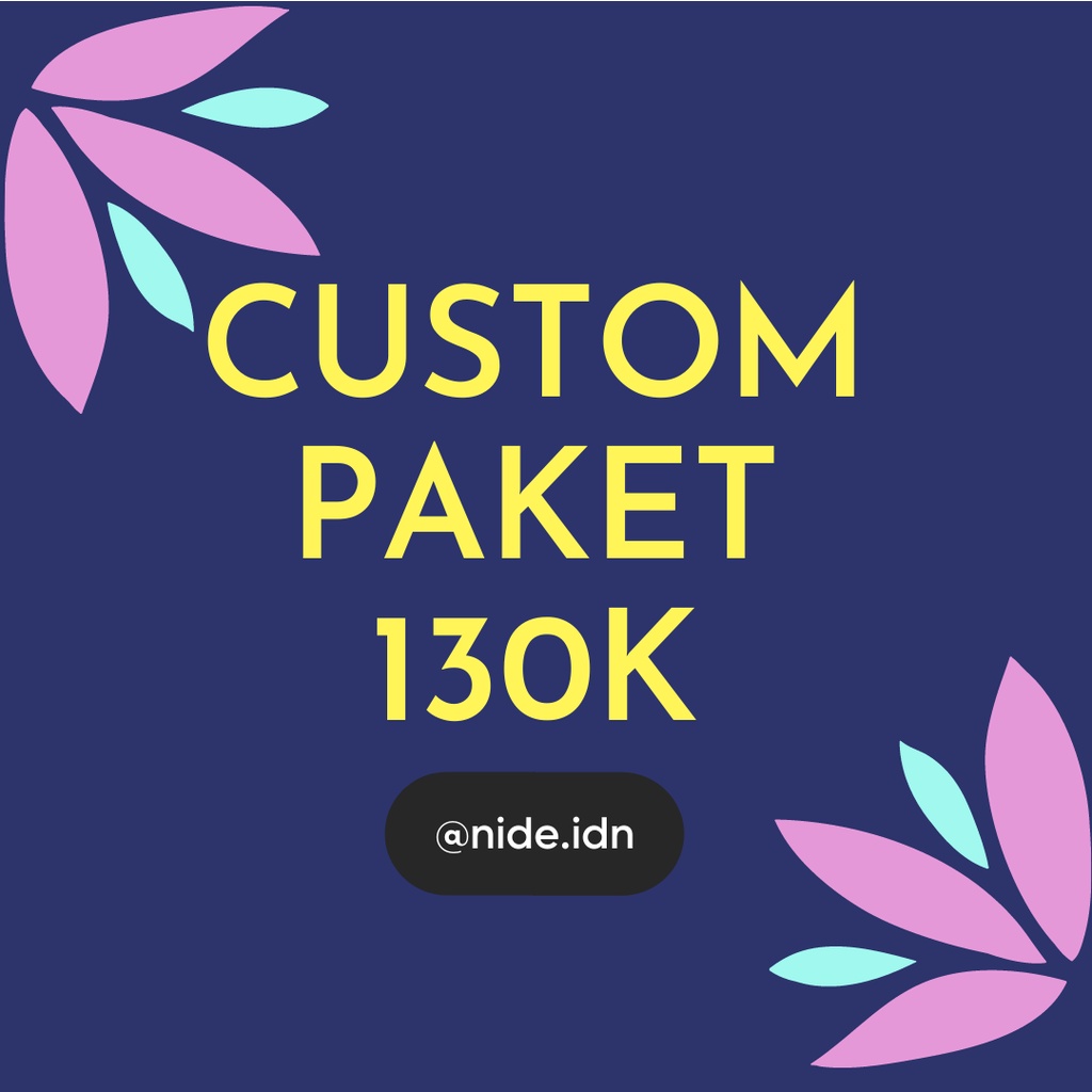 

HAMPERS CUSTOM 130K