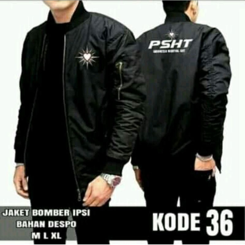 JAKET BOMBER PSHT JAKET PARASUT JAKET DISTRO PSHT