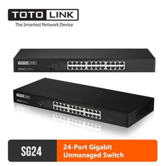 Totolink SG24 24port Gigabit Ethernet Unmanagement Switchh