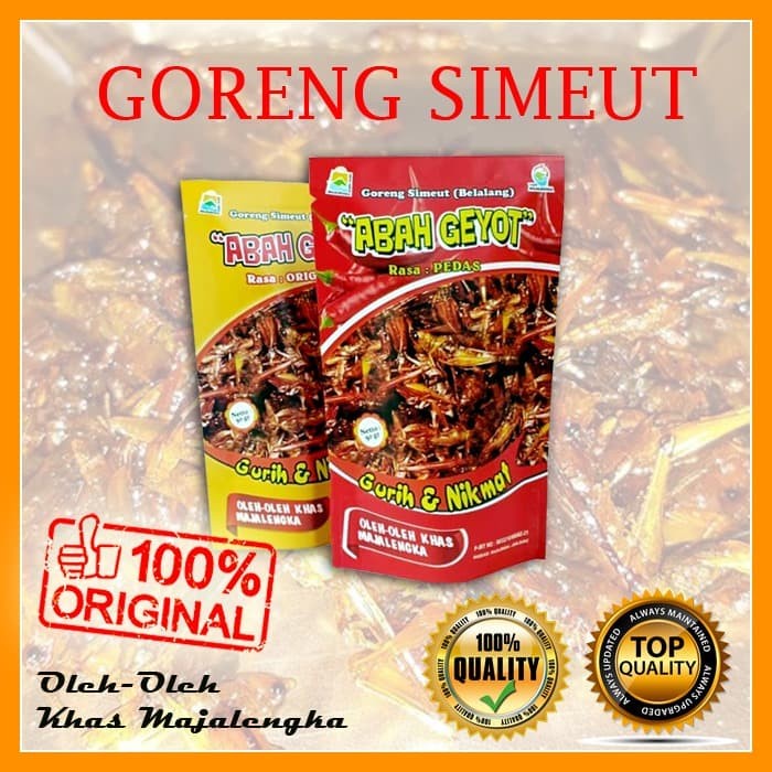 

TERBARU goreng simet / goreng belalang / simeut goreng / gurih renyah / pedas