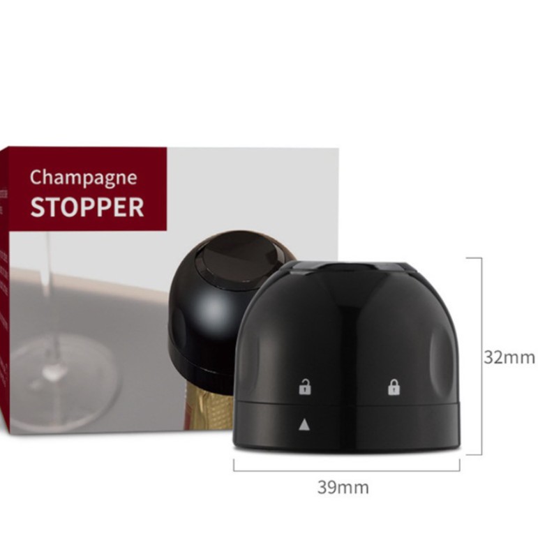 MARKAS88 Tutup Botol Wine Serbaguna Champagne Stopper Vacuum Sealer Bottle Cap Anti Tumpah dan Bocor