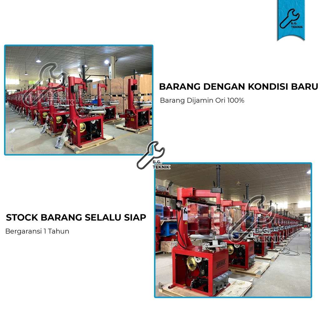 Tyre Changer Mesin Pembuka Ban Mobil Motor Besar Airtrack 21-24&quot;