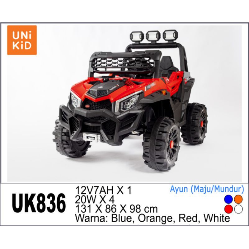 MOBIL AKI MAINAN ANAK UNIMOG UNIKID UNI KID UK-836 UK836