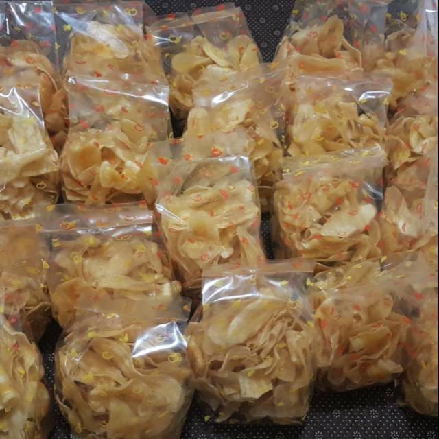 

Keripik pisang caramel