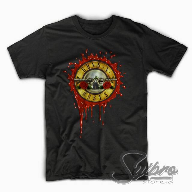 KAOS GUNS N ROSES | KAOS GNR | TSHIRT GNR | GNR TSHIRT | KAOS BAND | KAOS MUSIK