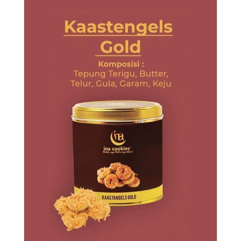 

Kue kering GOLD Kaastangel Ina cookies