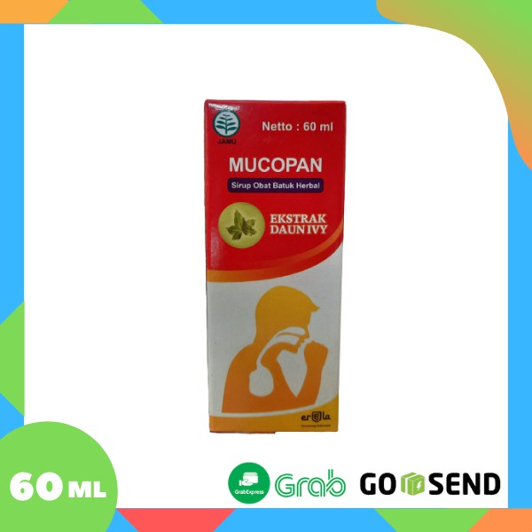 Mucopan Sirup 60ml Obat Batuk Herbal Erela