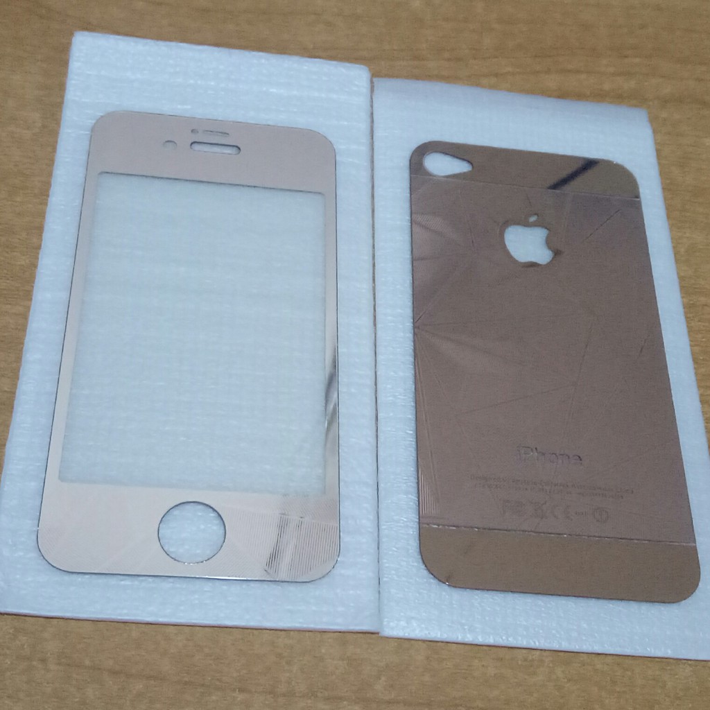 iPhone 4 Tempered Glass 3D iPhone4 4G 4S Front+Back