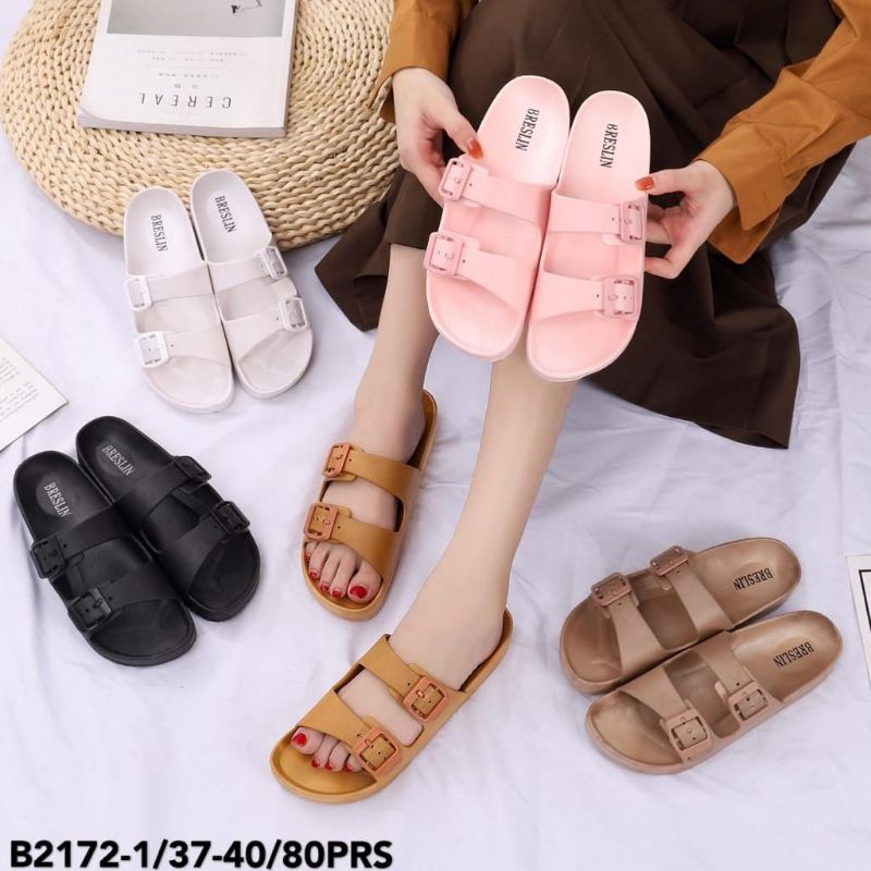 12.12 Birthday Sale New BLC B-2172 Sandal Wanita Jelly Pola Kecil NOVAYA Birken