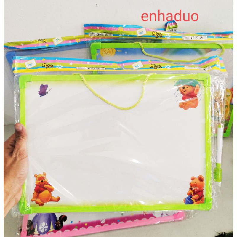 

mainan papan tulis anak plus spidol 25x35 cm
