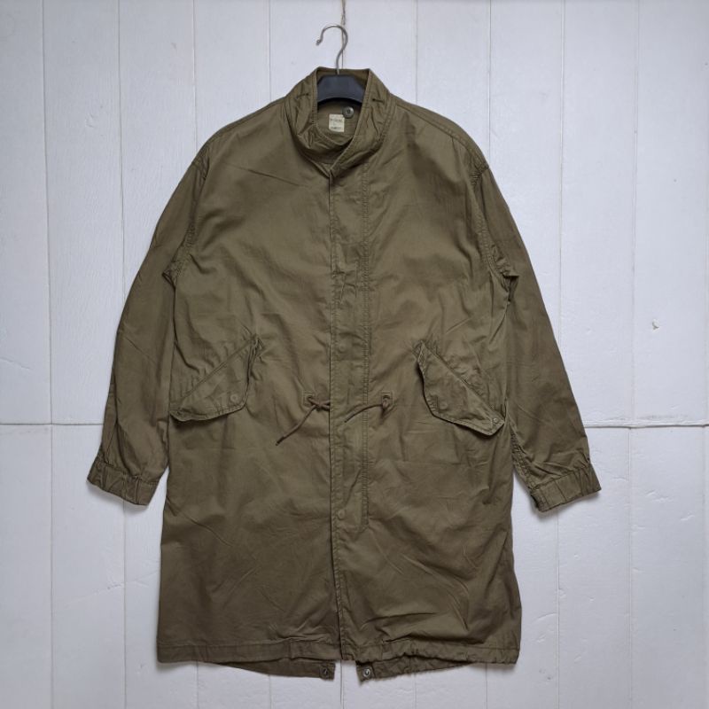 JAKET PARKA FISHTAIL KAI AAKMAN FISHTAIL PARKA JACKET MILITARY FASHION SIZE M FIT L