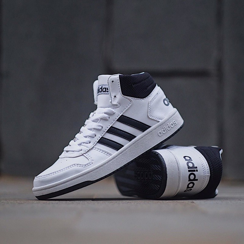 white adidas hoops
