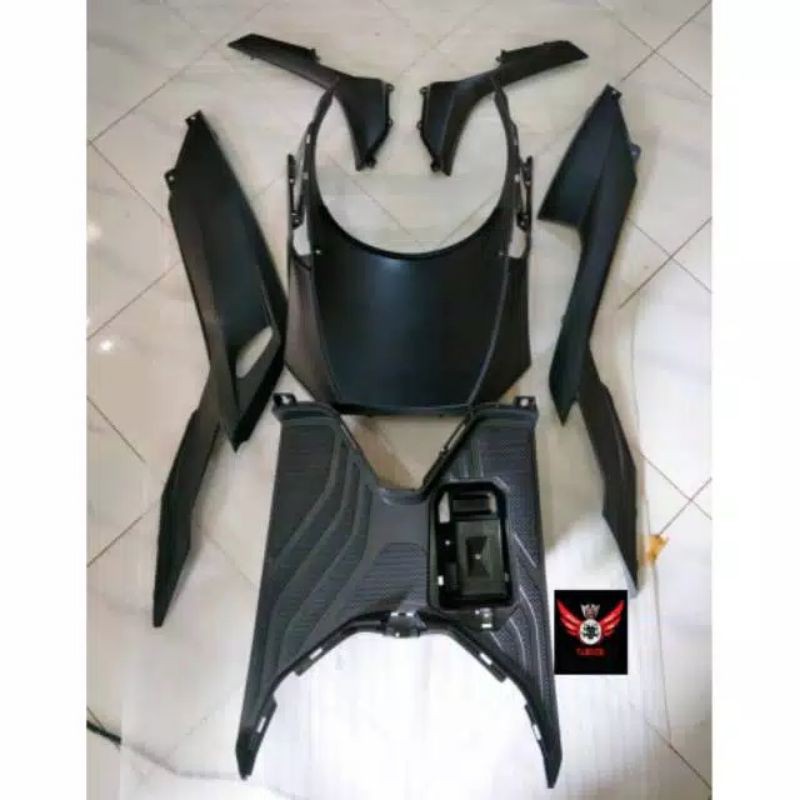 Full set dek Body kasar injekan bordes dek paru sirip bawah vario 125 150 New 2018-2020