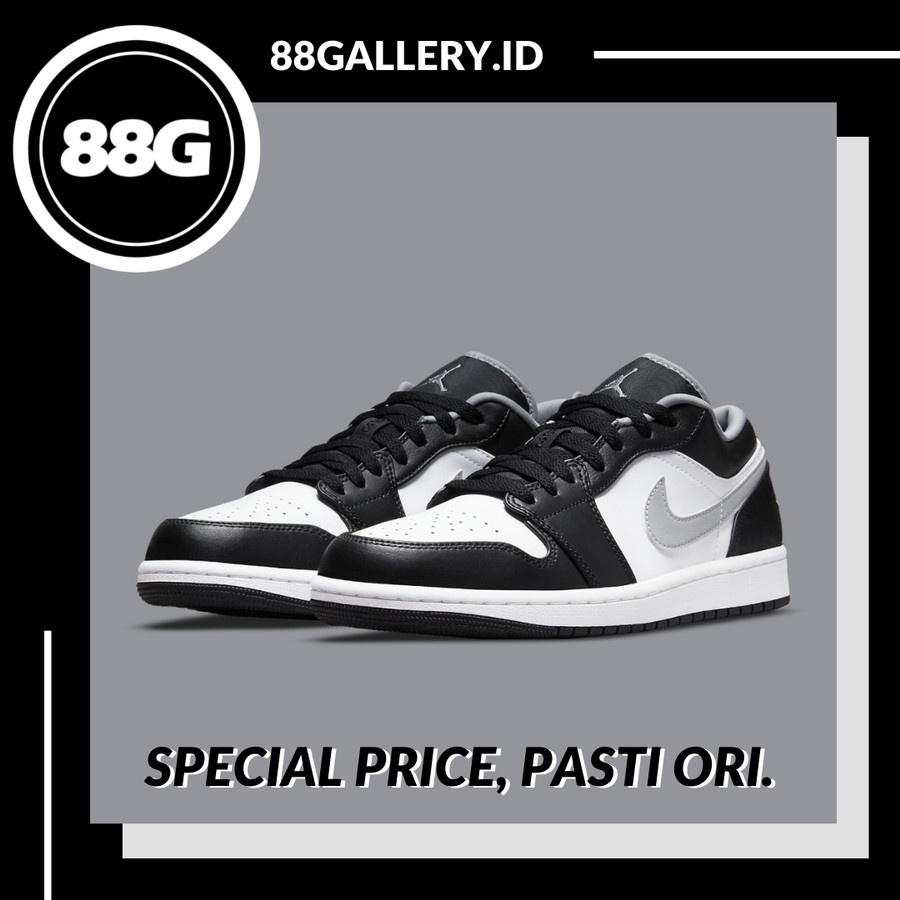 Air Jordan 1 Low Black Medium Grey / Shadow