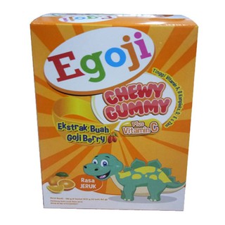 COD Egoji Chewy Gummy / Vitamin Anak 1 Sachet    10 butir