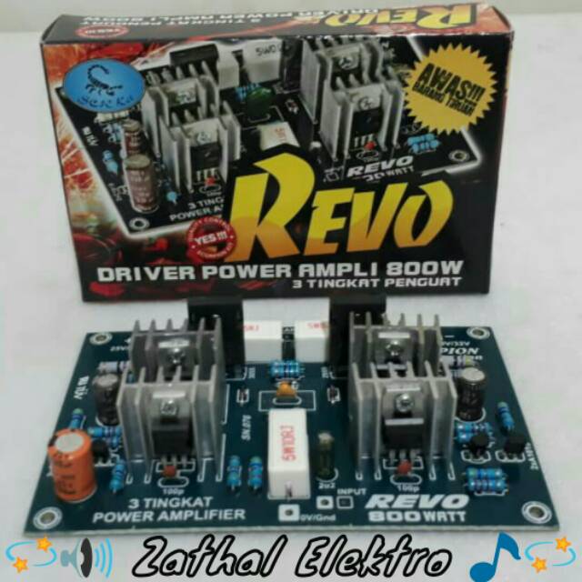 Kit Driver PA 3 Tingkat