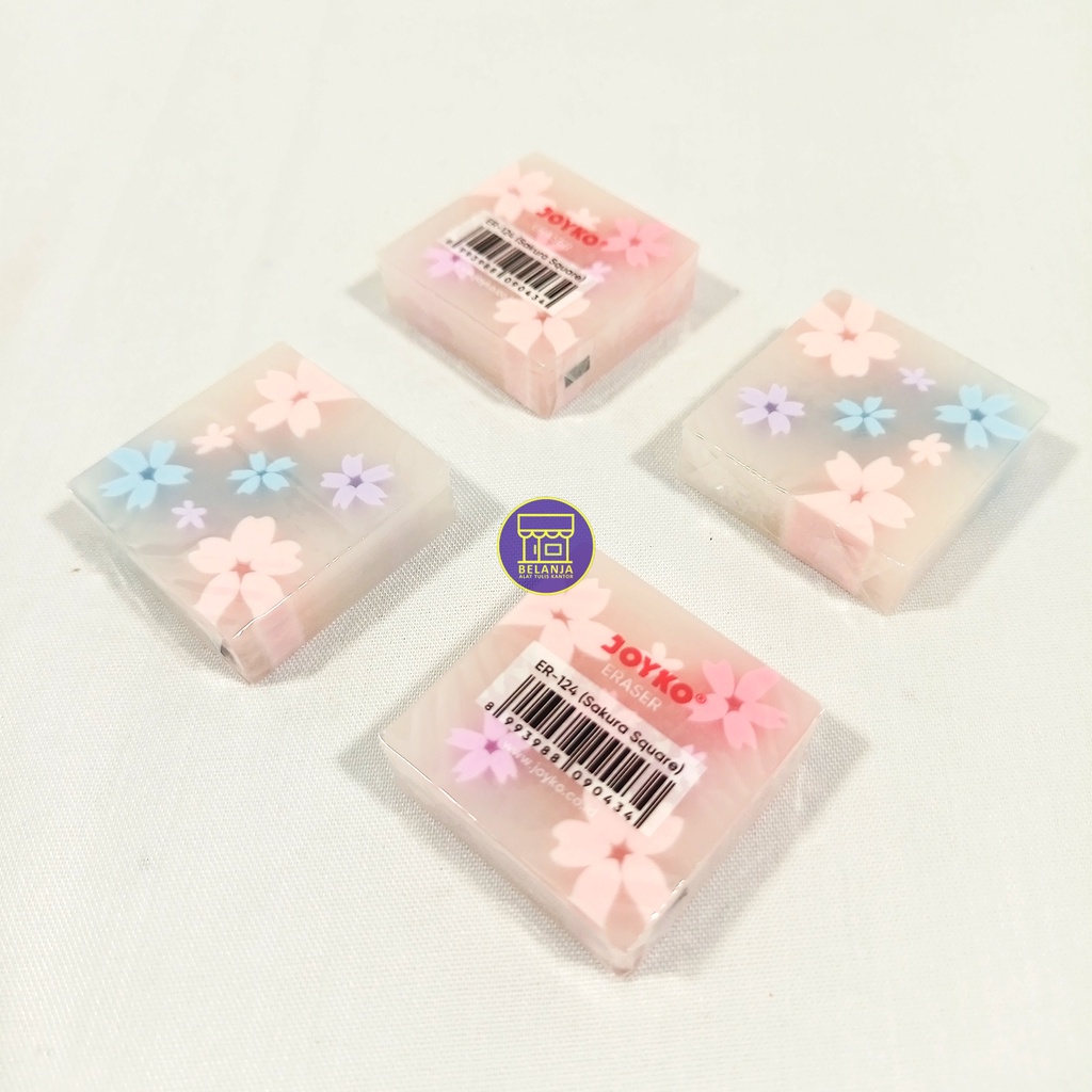 

JOYKO Hapusan Transparant ER-124 Sakura Square - Per Pcs