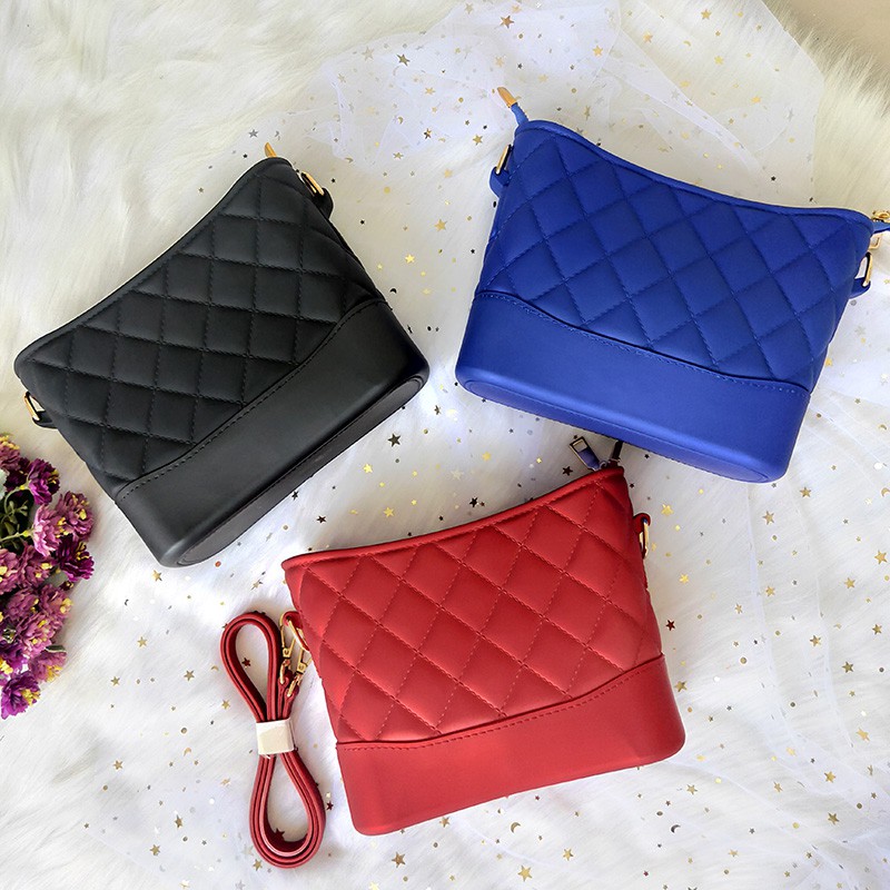 (COD) tas selempang wanita cewek jelly matte  batam murah handbag grosir slingbag