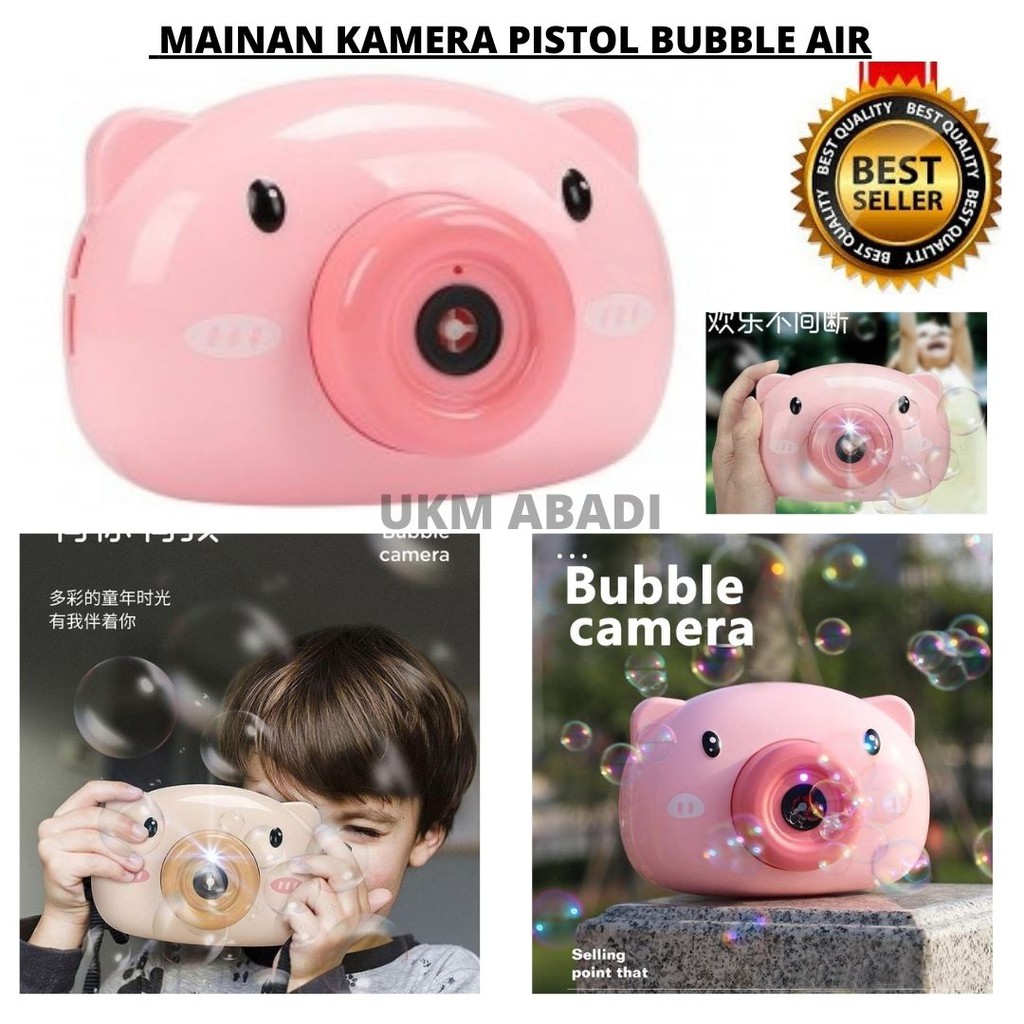 Mainan Kamera Pistol Air Gelembung Sabun  Bubble Gun 111124